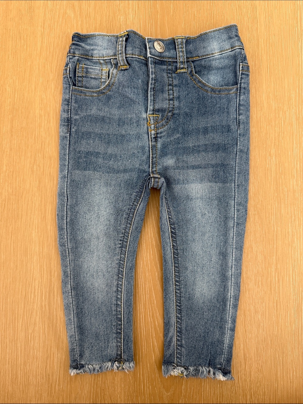 7 for all Mankind Baby Blue Jeans